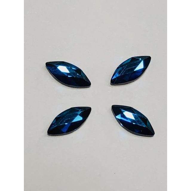2201 Swarovski Marquise Bermuda Blue - OceanNailSupply