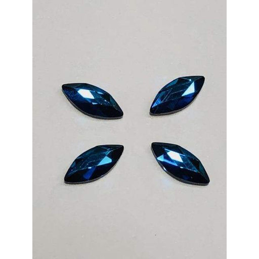 2201 Swarovski Marquise Bermuda Blue - OceanNailSupply