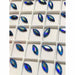 2201 Swarovski Marquise Cobalt Shimmer - OceanNailSupply