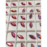 2201 Swarovski Marquise Light Siam Shimmer - OceanNailSupply