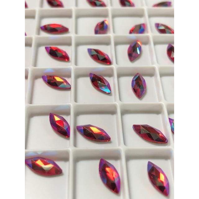 2201 Swarovski Marquise Light Siam Shimmer - OceanNailSupply