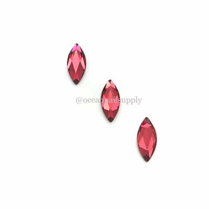 2201 Swarovski Marquise Scarlet - OceanNailSupply