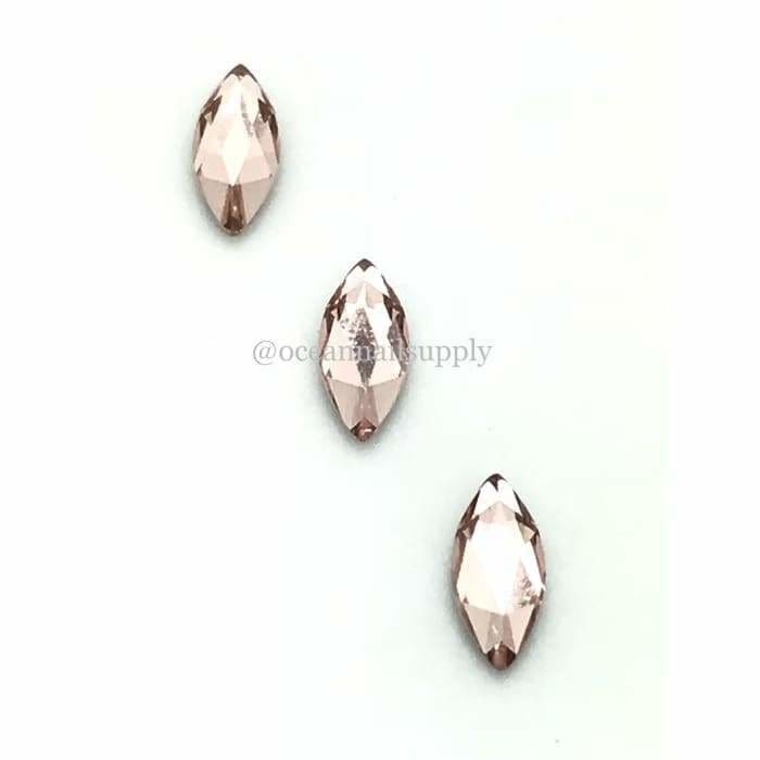 2201 Swarovski Marquise Vintage Rose - OceanNailSupply