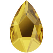2303 Swarovski Pear Sunflower Flatback - OceanNailSupply