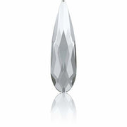 2304 Swarovski Raindrop Crystal Clear Flatback - OceanNailSupply