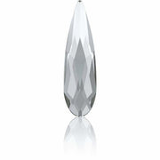 2304 Swarovski Raindrop Flatback Crystal Clear - OceanNailSupply