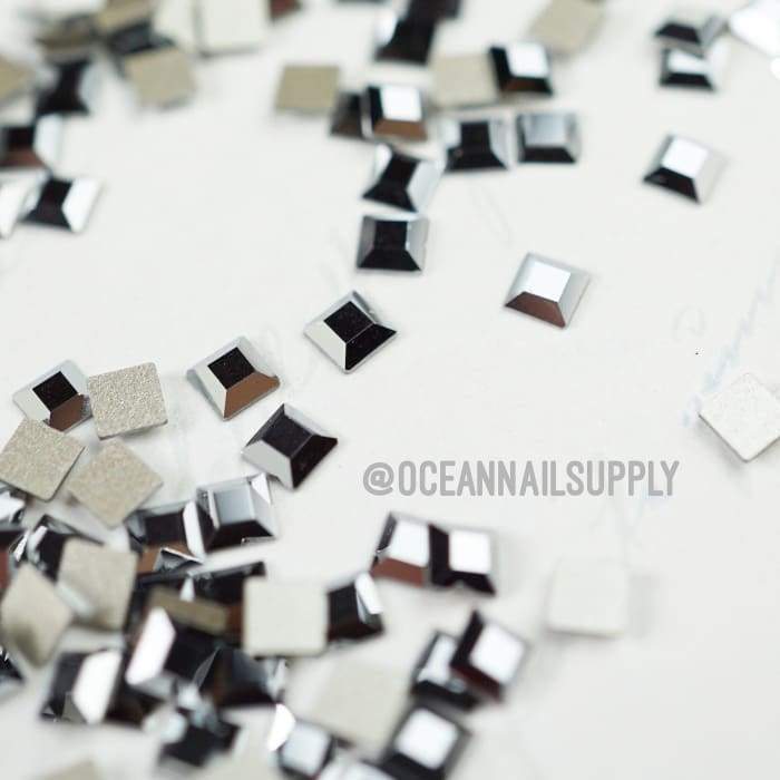 2400 Swarovski Square Flatback Collection - OceanNailSupply