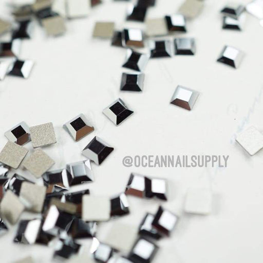 2400 Swarovski Square Flatback Collection - OceanNailSupply