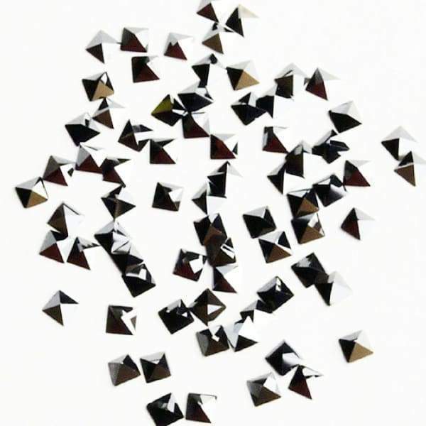 2415 Swarovski Square Pyramid Flatback Collection - OceanNailSupply