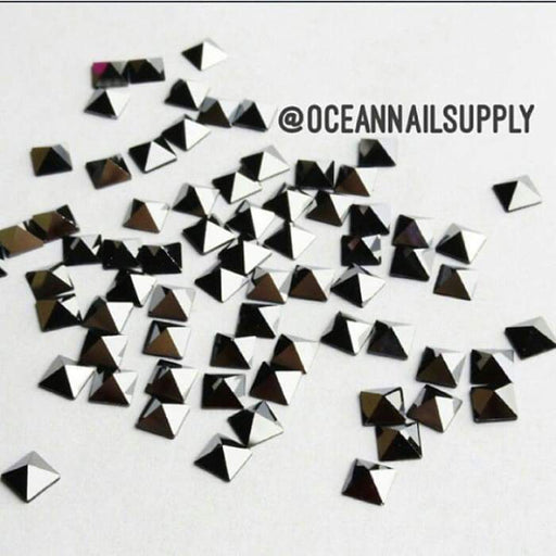 2415 Swarovski Square Pyramid Flatback Collection - OceanNailSupply