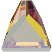 2419 Swarovski Square Spike Light Topaz Shimmer - OceanNailSupply