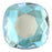 2471 Swarovski Aquamarine Shimmer Cushion (NEW) OceanNailSupply