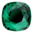 2471 Swarovski Cushion Emerald Flatback - OceanNailSupply
