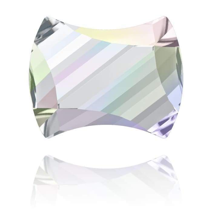 Swarovski ピーコック AB 2540 Swarovski Curvy Flatback Collection — OceanNailSupply