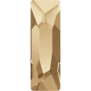 2555 Swarovski Cosmic Baguette Golden Shadow - OceanNailSupply