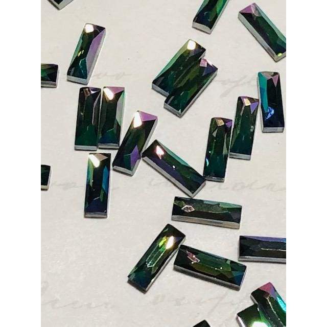 2555 Swarovski Cosmic Baguette Paradise Shine - OceanNailSupply