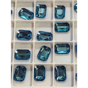 2602 Emerald Cut Ocean Dellite UF (new) - OceanNailSupply