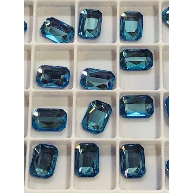 2602 Emerald Cut Ocean Dellite UF (new) - OceanNailSupply