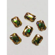 2602 Swarovski Emerald Cut Luminous Green (New) - OceanNailSupply
