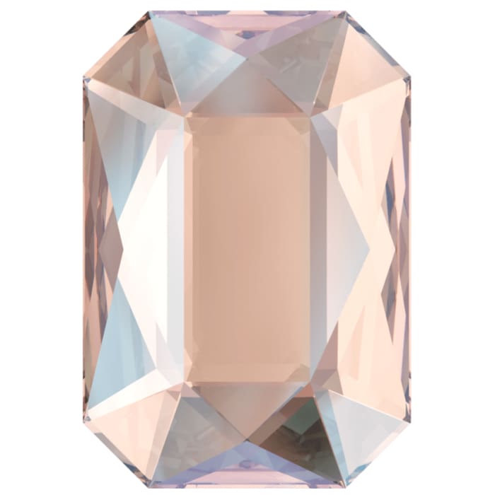 2602 Swarovski Emerald Cut Silk Shimmer - 8 x 5 mm 4pcs - OceanNailSupply