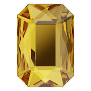 2602 Swarovski Emerald Cut Sunflower - OceanNailSupply