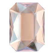 2602 Swarovski Emerald Cut Vintage Rose Shimmer (NEW) - OceanNailSupply