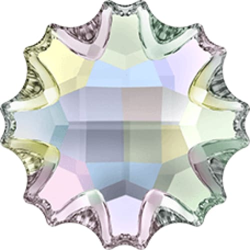 2612 Swarovski Jelly Fish AB Flatback - OceanNailSupply