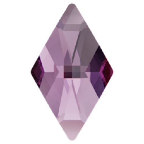2709 Swarovski Rhombus Amethyst - OceanNailSupply