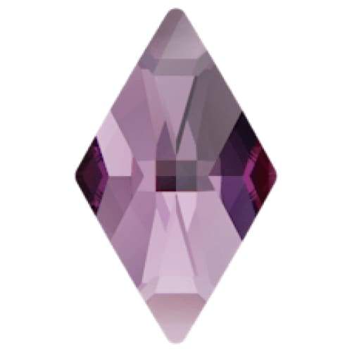2709 Swarovski Rhombus Amethyst - OceanNailSupply