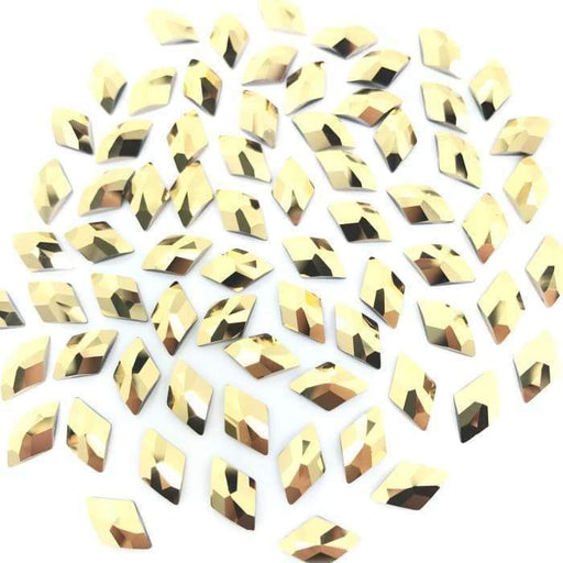 2709 Swarovski Rhombus Aurum - OceanNailSupply