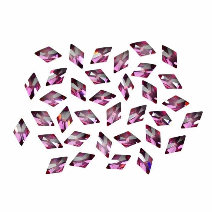 2709 Swarovski Rhombus Fuchsia - OceanNailSupply