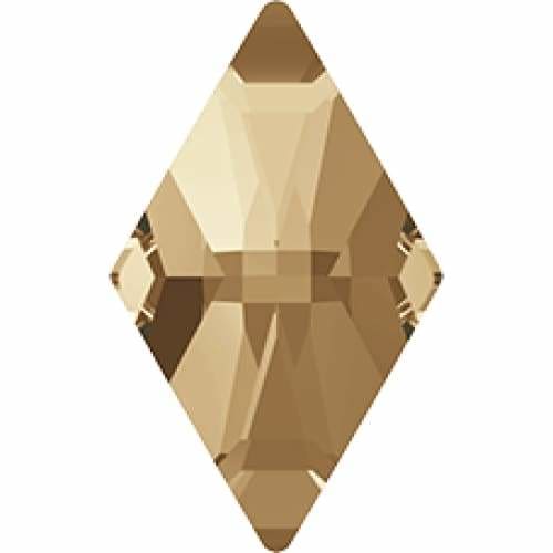 2709 Swarovski Rhombus Golden Shadow - OceanNailSupply