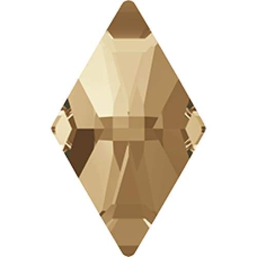 2709 Swarovski Rhombus Golden Shadow - OceanNailSupply