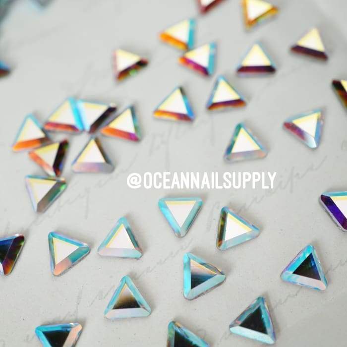 2711 Swarovski Triangle Flatback Collection - OceanNailSupply