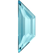 2772 Swarovski Trapeze Aquamarine - OceanNailSupply