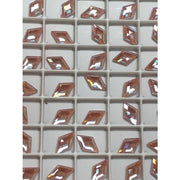 2773 Swarovski Diamond Shape Dusty Pink DeLite UF - OceanNailSupply