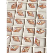2773 Swarovski Diamond Shape Dusty Pink DeLite UF - OceanNailSupply