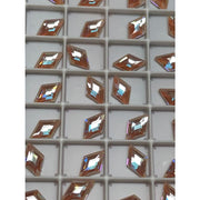 2773 Swarovski Diamond Shape Ivory Cream DeLite UF - OceanNailSupply