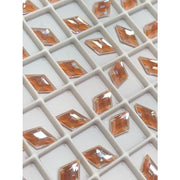 2773 Swarovski Diamond Shape Ivory Cream DeLite UF - OceanNailSupply