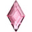 2773 Swarovski Diamond Shape Light Rose - OceanNailSupply