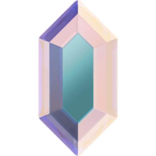 2776 Swarovski Elongated Hexagon Collection - OceanNailSupply