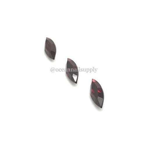 4200 Swarovsk Long Navette Fancy AB - OceanNailSupply