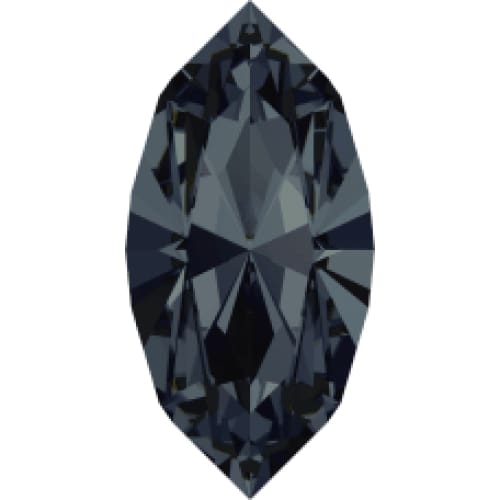 4228 Swarovski Navette Graphite Fancy - OceanNailSupply