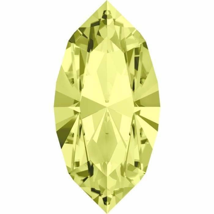 4228 Swarovski Navette Jonquil Fancy - OceanNailSupply