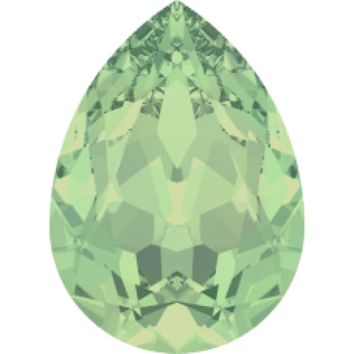4320 Swarovski Pear Chrysolite Opal Fancy - OceanNailSupply