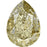 4320 Swarovski Pear Gold Patina Fancy - OceanNailSupply
