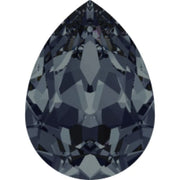 4320 Swarovski Pear Graphite Fancy - OceanNailSupply