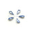 4328 Swarovski Teardrop Fancy Collection - OceanNailSupply