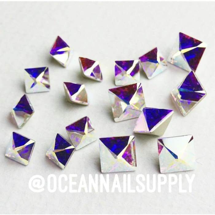 4418 Swarovski Pointed Pyramid Fancy Collection — OceanNailSupply