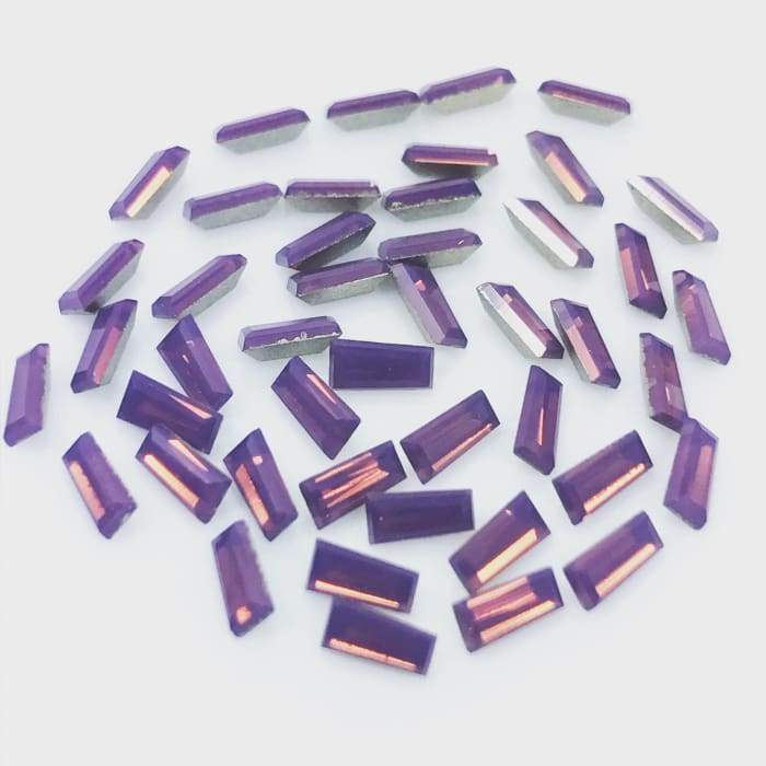 4503 Swarovski Tapered Baguette Fancy Collection - OceanNailSupply
